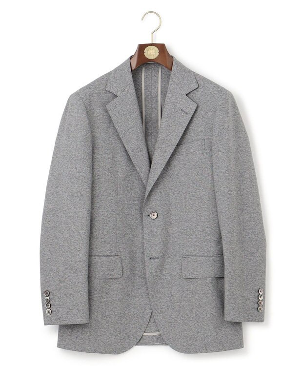 J.PRESS MEN 【J.PRESS MOVING / セットアップ対応】GUABELLO LEGENDサマームリネ ジャケット ライトグレー系