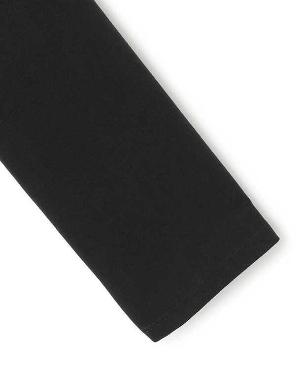 ICB L 【洗える】ハイゲージポンチ ラッフルカラープルオーバー ブラック系