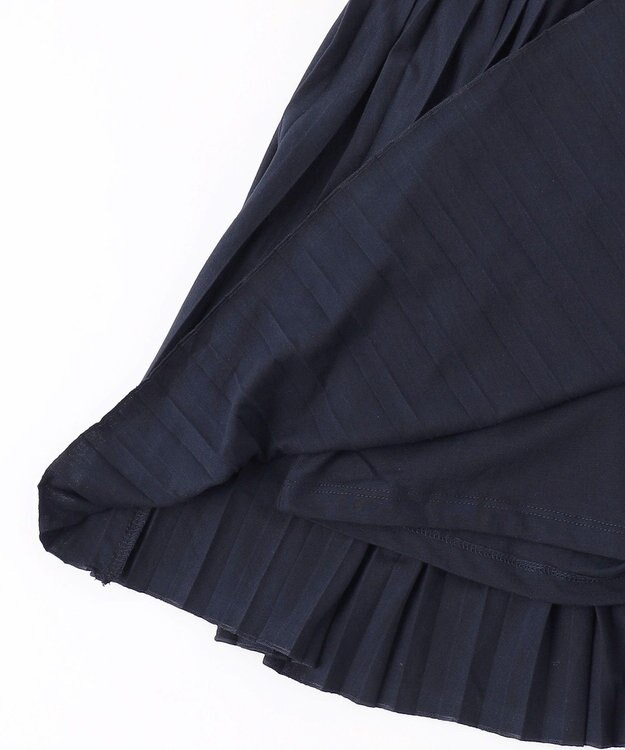 組曲 KIDS 【インパンツ付き】【150-160㎝】ＴＣ天竺プリーツ スカッツ ネイビー系