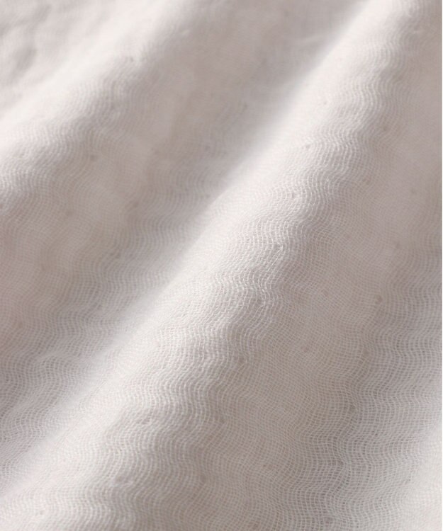 UCHINO マシュマロガーゼ&パイル　フード付バスタオル ライトグレー