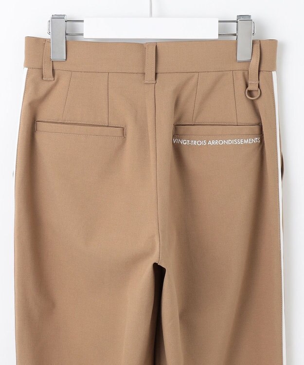 23区GOLF 【WOMEN】【ストレッチ】きれいめストレートパンツ すっきりシルエットでズレにくい ベージュ系