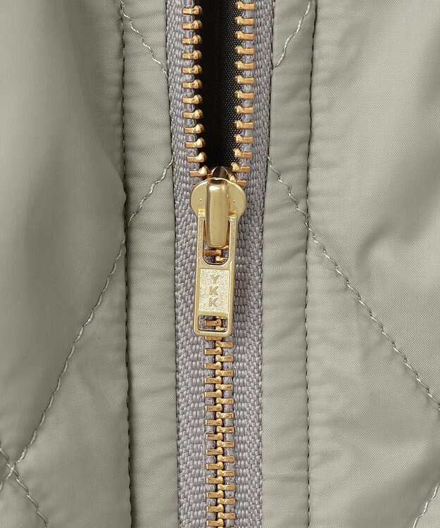 J.PRESS LADIES 【洗える】スパンライクナイロンタッサー フーデット コート キャメル系