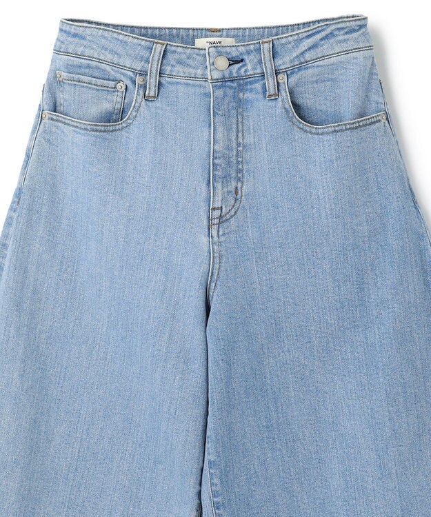 NAVE 【ReNave】バレルストレッチデニム サックスブルー系