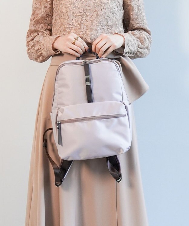 ACE BAGS & LUGGAGE PROGRES プログレ ミュー リュックサック ボトルホルダー エアメッシュ素材 背面ポケット 17394  リュックサック レディース ユーティリティポケット ピンク