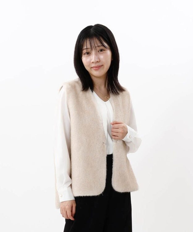 AURORA 【 Beaurance （ビューランス）】エコファージレ オフホワイト