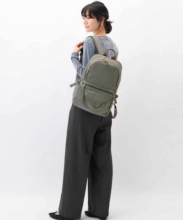 ACE BAGS & LUGGAGE W&.Day/Night キルッコ リュックサック A4サイズ 14.0インチPC収納 19145 ダブルアンドデイナイト ウォームグレー