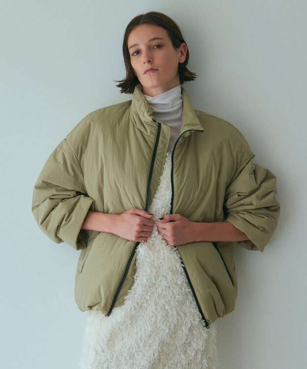 NAVE 【Nave・手洗い可/中綿】パフィトラックジャケット ベージュ系