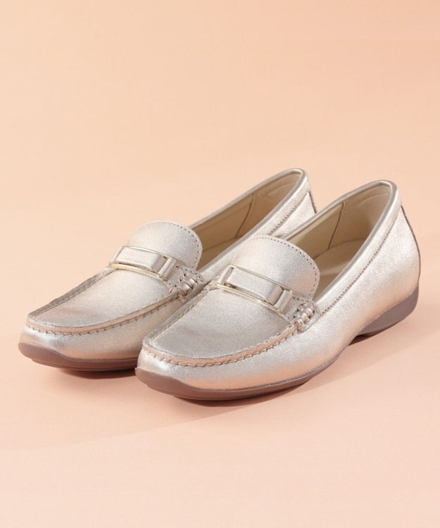 REGAL FOOT COMMUNITY 【リーガルレディース】F08R フラットシューズ フラットシューズ ゴールド