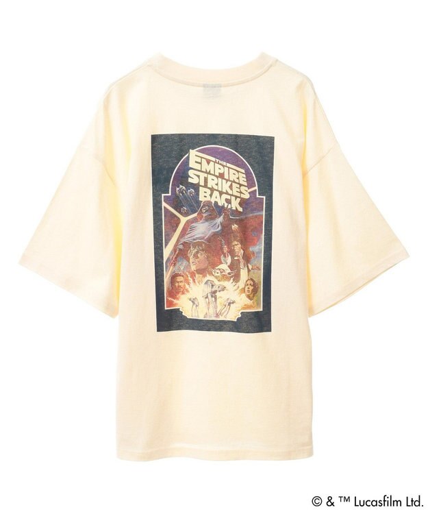 Green Parks ＳＴＡＲ　ＷＡＲＳ／グラフィック半袖ＢＩＧＴＥＥ Cream