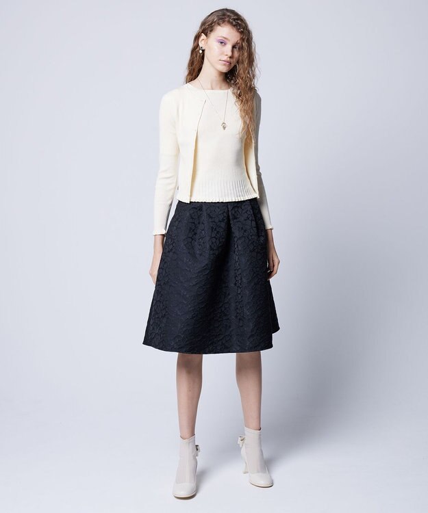 TOCCA 【洗える！】RESONATE ニットプルオーバー アイボリー系