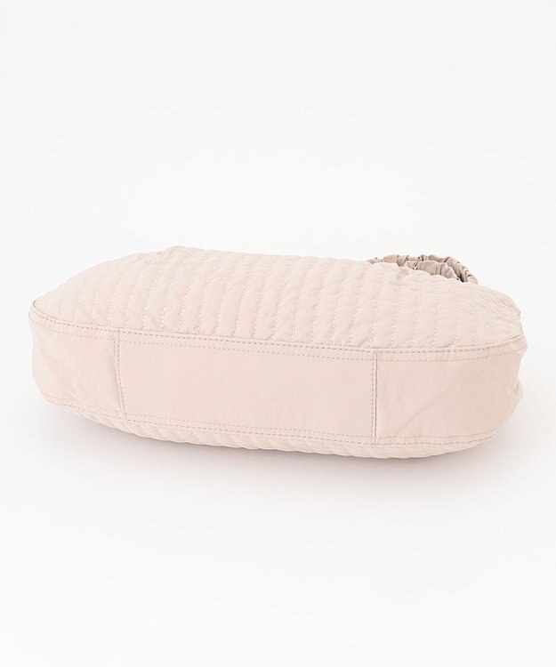 Y'SACCS 【Y’SACCS vous et】ギャザーショルダーヌビバッグ ベージュ