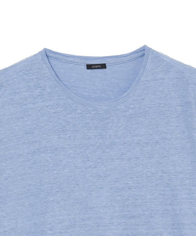 JOSEPH 【洗える】リネンジャージー　ティーシャツ Faded Sky