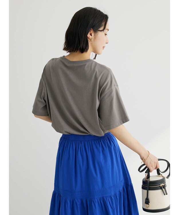 Green Parks 表紙風ロゴボックスＴシャツ Off White