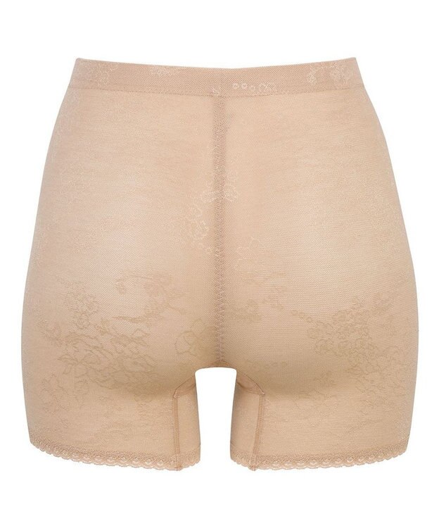 WACOAL ガードル 綿混ソフトガードル 通気性がよい(本体) おなかやさしくサポート 一枚ばき可能 ショート丈 【EverChic】 レディース GRC330 /ワコール カラシ