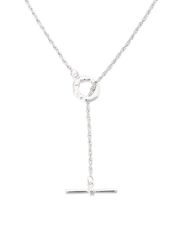 AMERICAN HOLIC メタルチェーンマンテルネックレス Silver