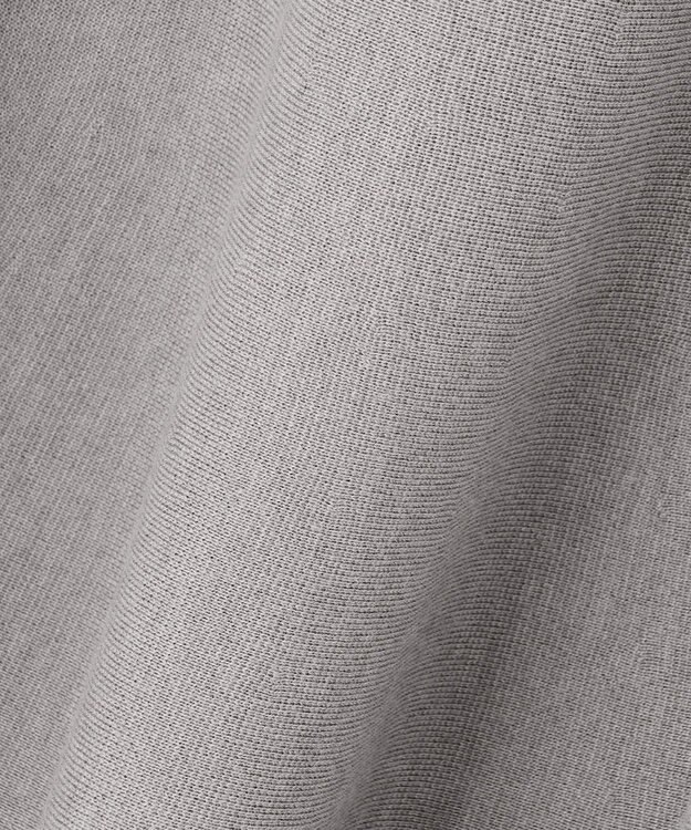 自由区 【セットアップ対応・洗える】ウールミラノニット スカート ライトグレー