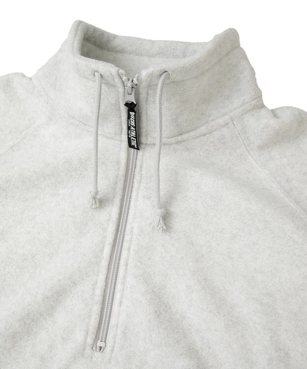 AMERICAN HOLIC Discus フリースハーフジッププルオーバー Oatmeal