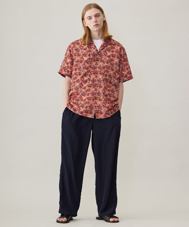 UNFILO MENS TORO TORO イージー ワイドパンツ [24年春夏商品] ネイビー