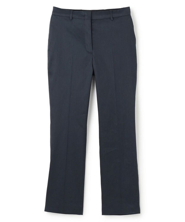 JOSEPH グロウリネンストレッチ　テーパードトラウザーズ Navy