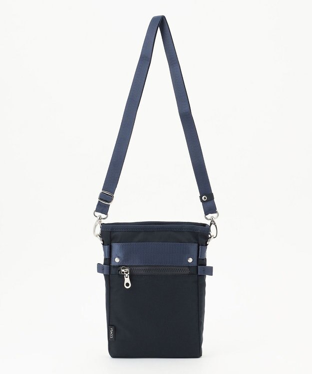 Y'SACCS テープデザイン　トラベルポシェット ネイビー