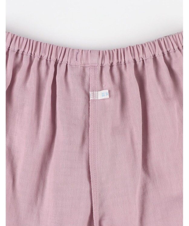 Wing パジャマ 綿100%(本体) 二重ガーゼ 5分袖 半袖 5分丈 レディース EP1002 ウイング／ワコール ロマンピンク