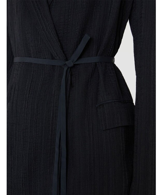 JOSEPH プリーツジャガード　ジャケット Black