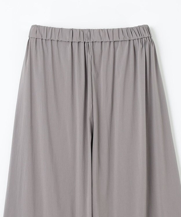 ANY 【UVケア/接触冷感/洗濯機可/ウエストゴム】清涼リラックスクロップドパンツ グレー