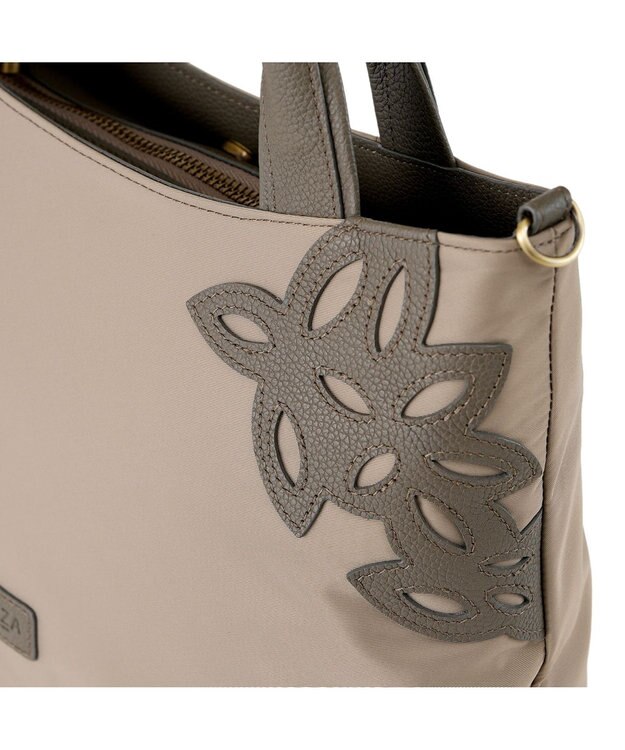 IBIZA ディアリオ　ナイロン　2WAYバッグ ベージュ