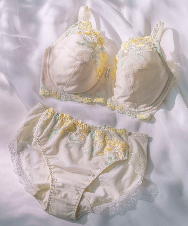 Wing Wing Lesiage 【5000シリーズ】 フルカップブラ 安定感のあるやさしいつけごこち PB5000 ウイング／ワコール クリーム