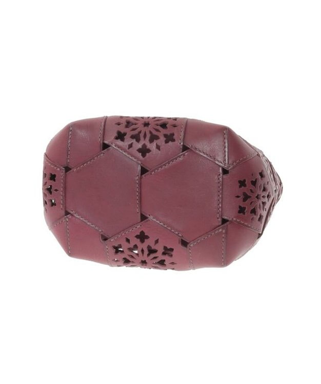 genten カレイド 手提げバッグ ワイン