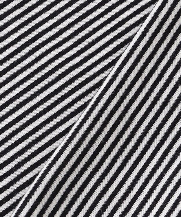 組曲 L 【WEB限定】セーターマシーン 半袖ニットTシャツ ネイビー系1