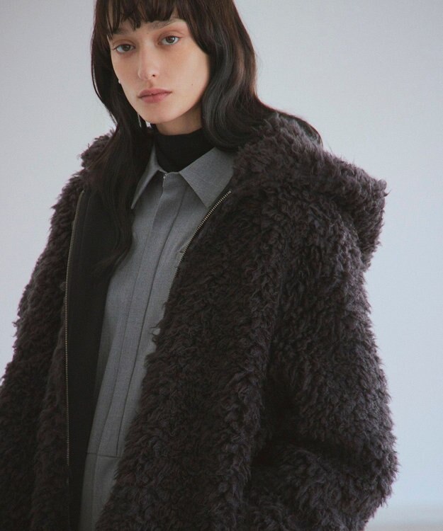 NAVE 【ReNAVE】プードルボア ジャケット ブラック系