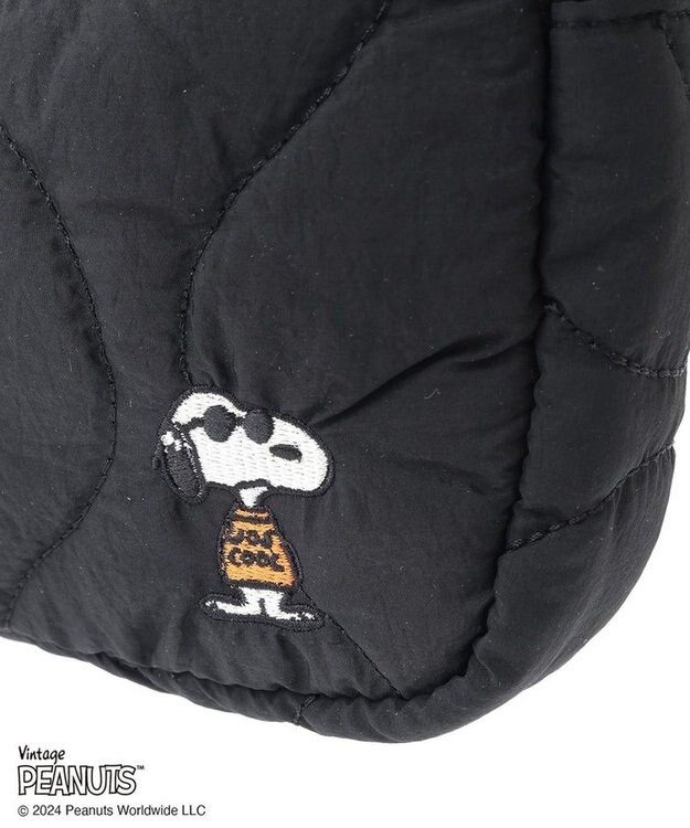 Green Parks ■ＰＥＡＮＵＴＳ　キルティングショルダーＳ Black