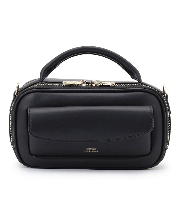 23区 【先行予約】フラップポケット2WAY ショルダーバッグ ブラック系