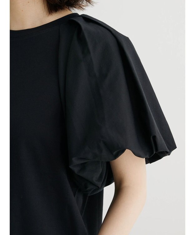 Green Parks ・ＳＵＧＡＲ　ＳＰＯＯＮ　バルーンスリーブＴシャツ Black