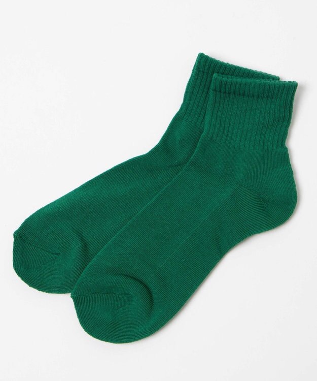 WEGO カラーパイルソックス（U） グリーン