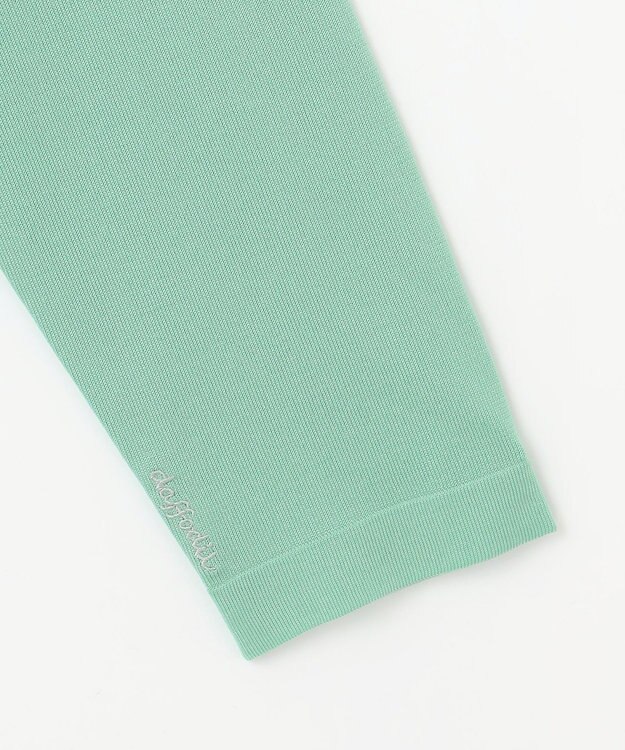 自由区 【アンサンブル対応・洗える】アセテートコットン カーディガン グラスグリーン