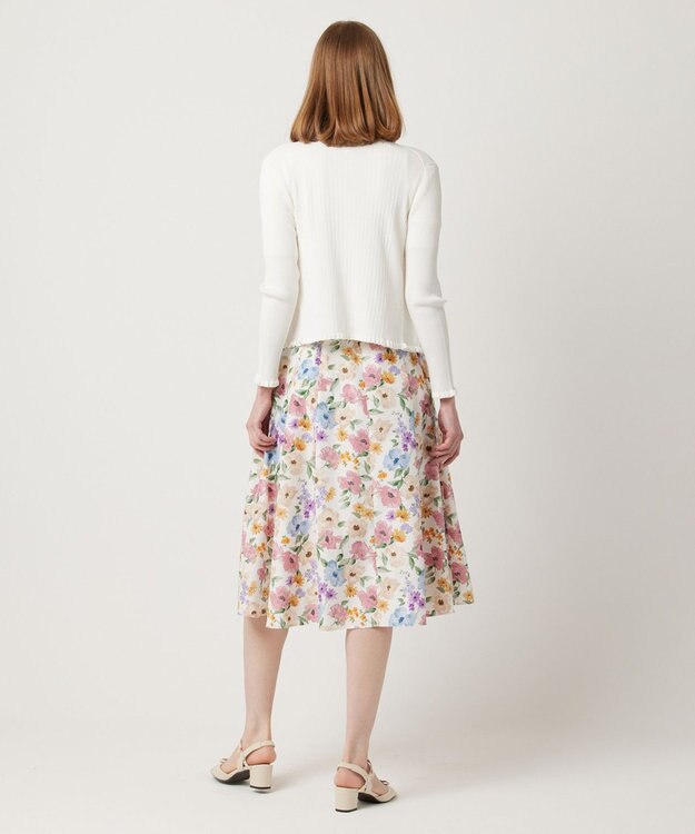 TOCCA 【大人百花掲載】【洗える】SPRING PICNIC CARDIGAN カーディガン アイボリー系