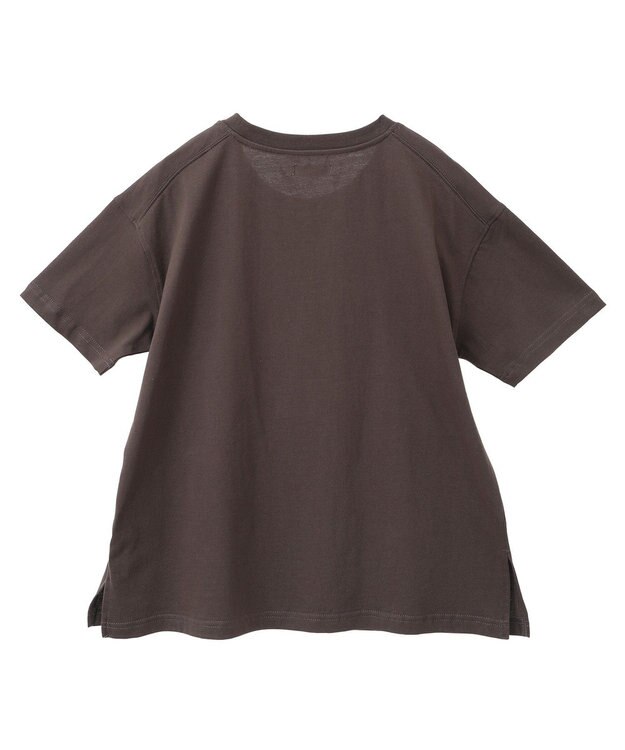 CRAFT STANDARD BOUTIQUE メタリックロゴプリントＴＥＥ Brown