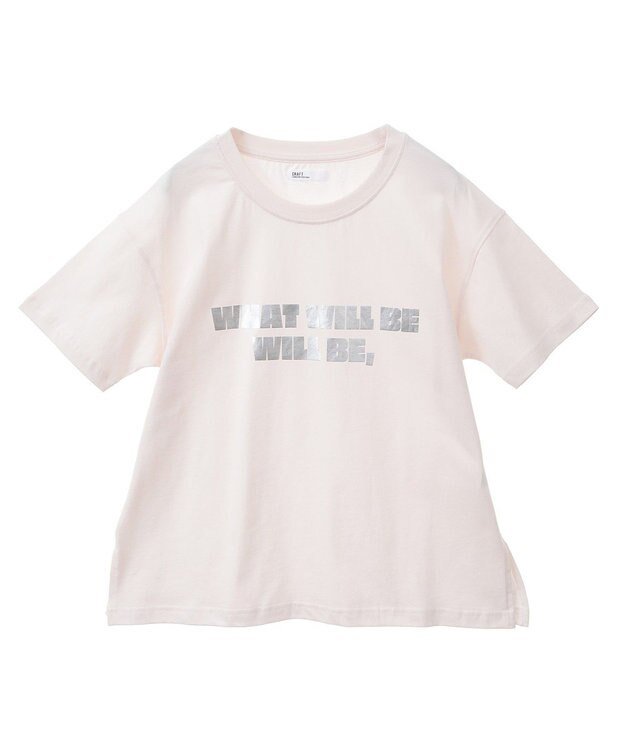 CRAFT STANDARD BOUTIQUE メタリックロゴプリントＴＥＥ Ivory