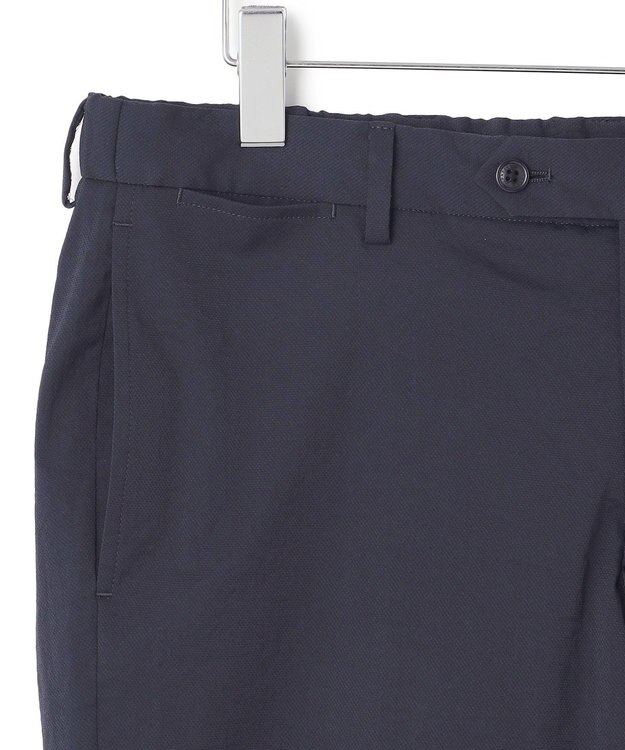 J.PRESS MEN 感動！？上品な見た目に着心地抜群なセットアップ【MECHANICAL】【超軽量 / 清涼感 / 洗える】ハイパワーストレッチ スラックス ネイビー系