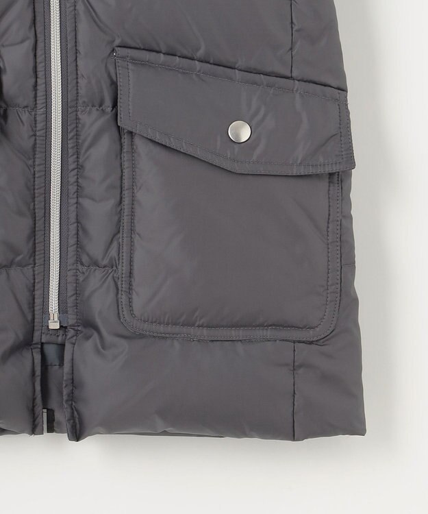 J.PRESS KIDS 【110-130cm】【撥水】50Dタフタ ダウンコート グレー系