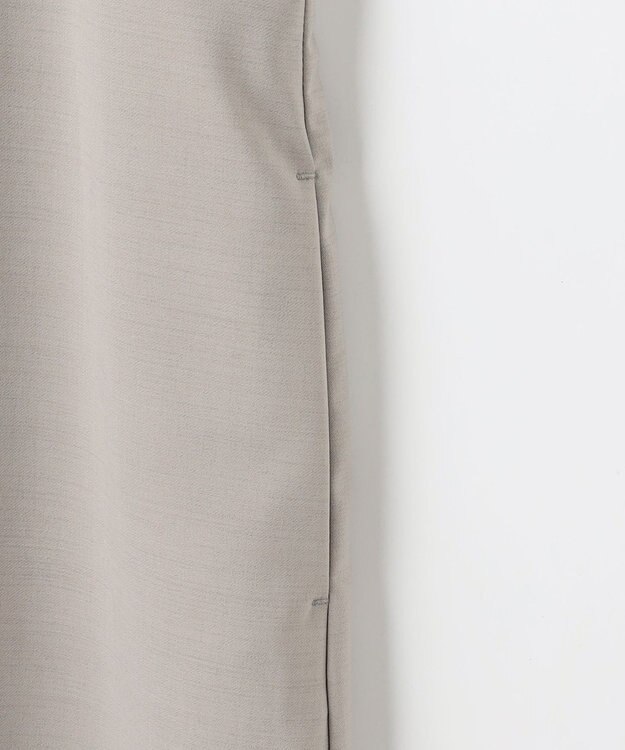 ANY L 【洗濯機可/セットアップ可/UVケア/速乾/イージーケア】サラサラテックリネンキャミソールワンピース グレージュ