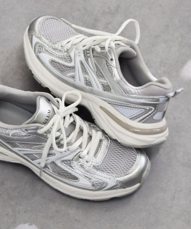 Bridget Birkin 【VINCULUM】レースアップダッドスニーカー シルバー