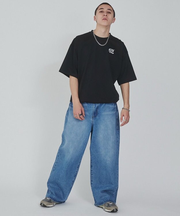 WEGO ワンポイントロゴドロストT（S） ブラック