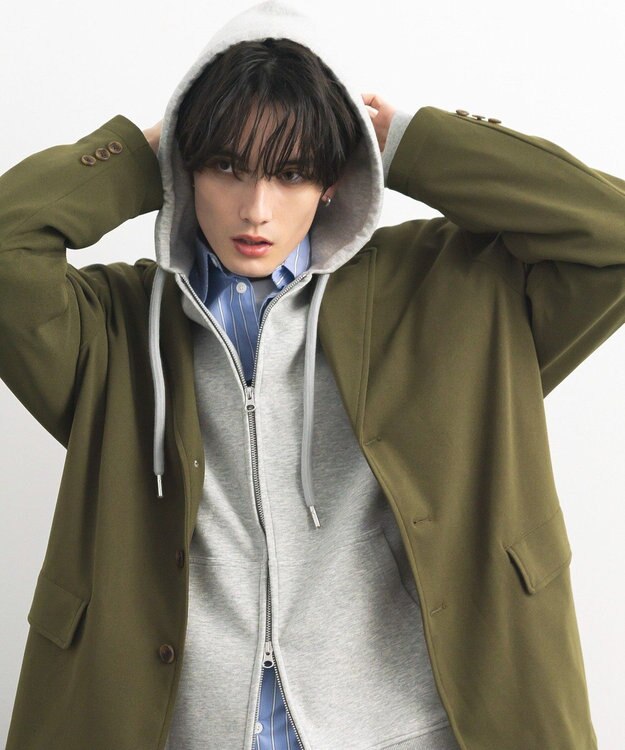 CRAFT STANDARD BOUTIQUE ジョーゼットセットアップ Khaki