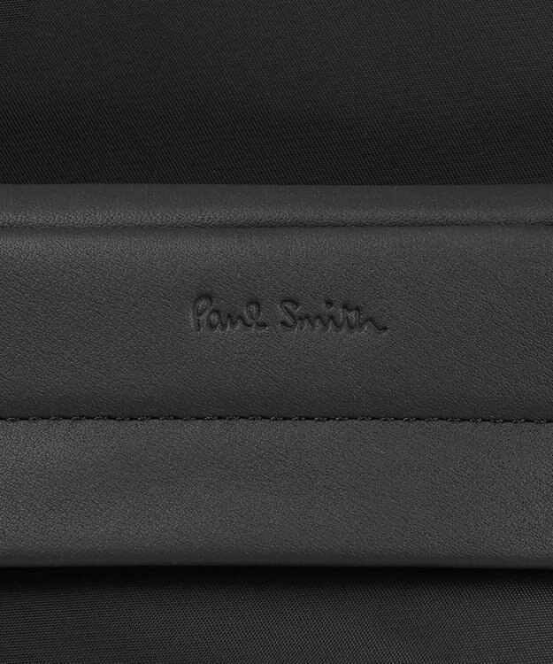 Paul Smith ナイロンブライトストライプトリム SS25 リュック ブラック