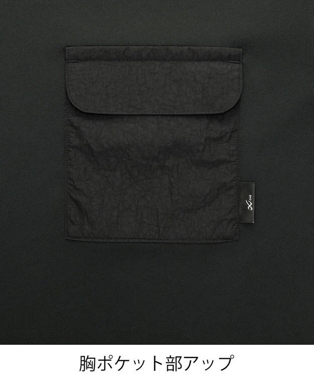 CW-X 【UNISEX】 CW-X プルオーバー スポーツ 長袖 Uネック ユニセックス トップス DLR159 /ワコール ブラック