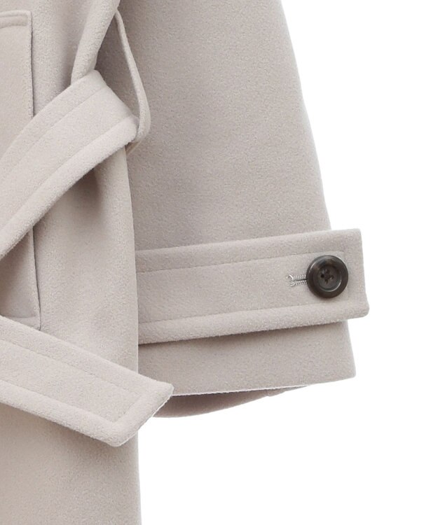 earth music&ecology 2WAYカラーロングコート ベージュ