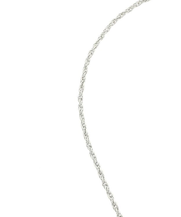 AMERICAN HOLIC メタルチェーンマンテルネックレス Silver